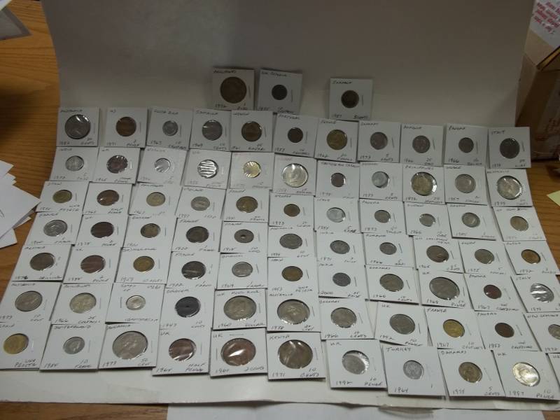 Assorted Foreign Coins