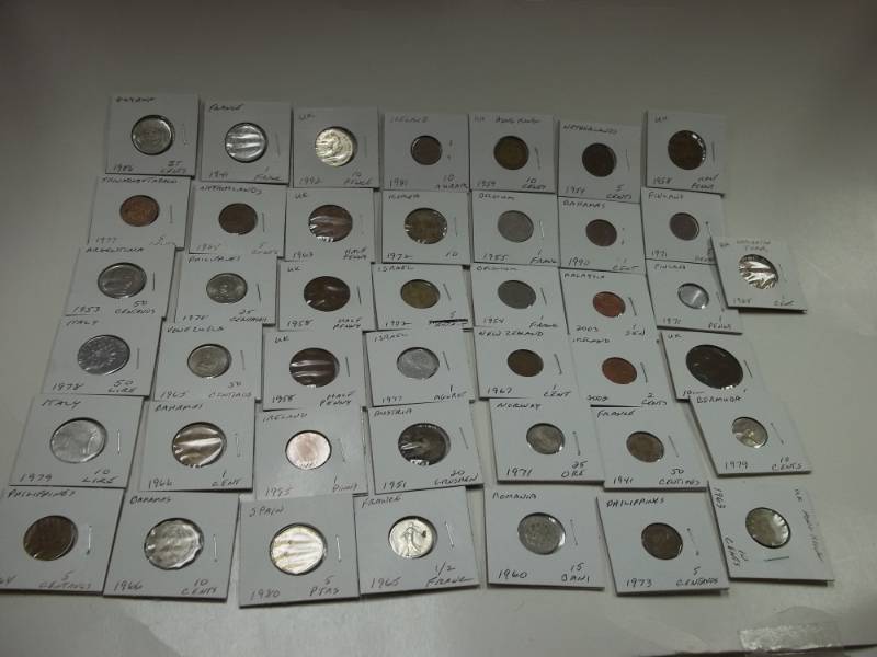 Assorted Foreign Coins