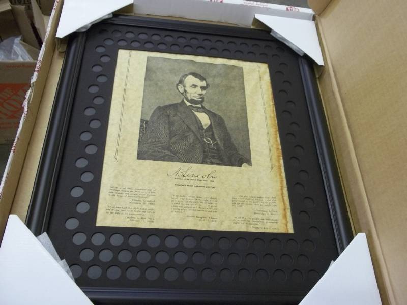 Lincoln Cent Frame Display