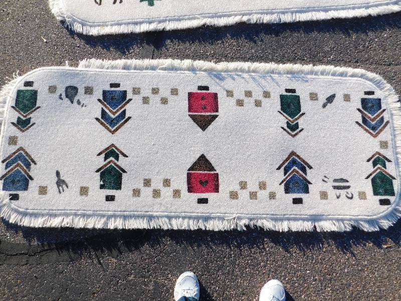 2x6 Hand Painted Runner