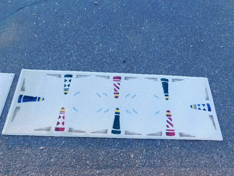 2x6 Hand Painted Runner