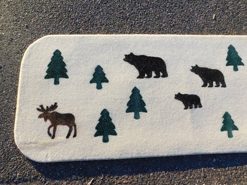 2x6 Hand Painted Runner