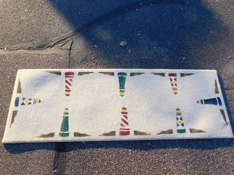 2x6 Hand Painted Runner