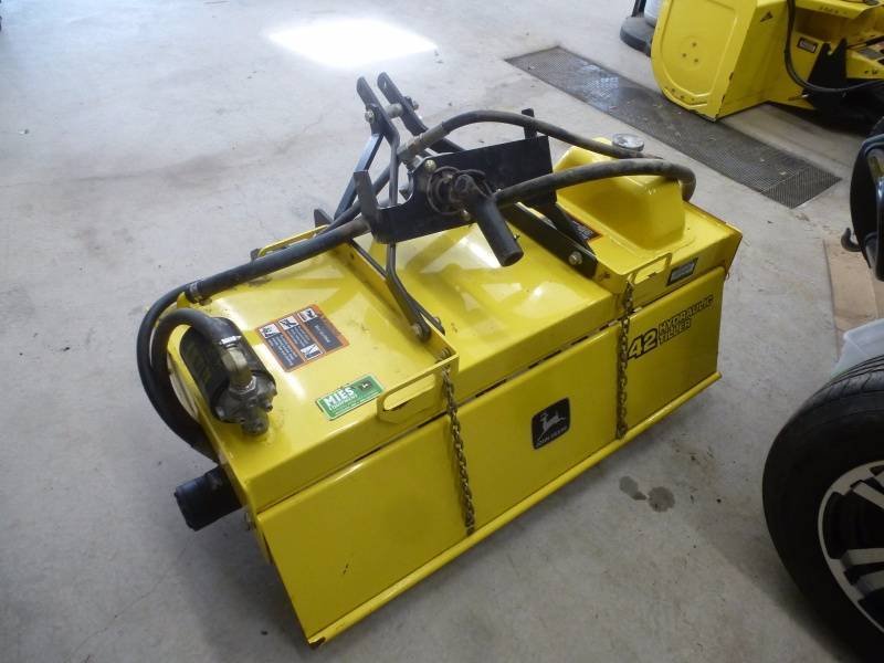 lot 6 image: John Deere 42 Hydraulic Tiller