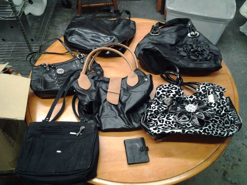 6-Black Purses