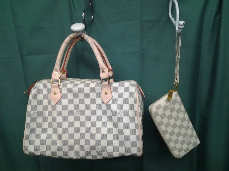 Louis Vuitton Knock-Off Handbag With Matching Wallet