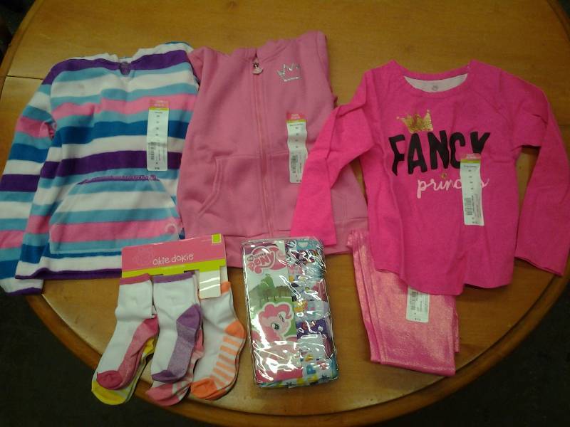 Lot Of NEW Little Girls Clothing Size 4T & 5T