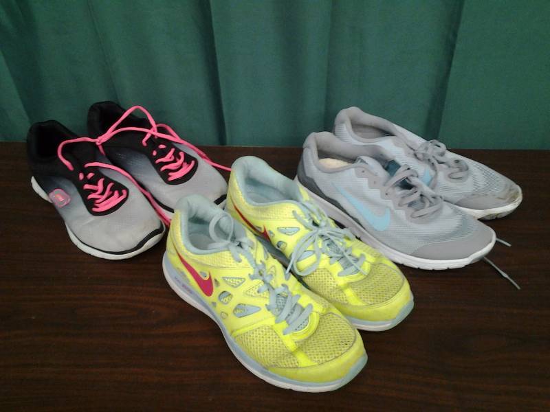 3-Pair Ladies Sneakers