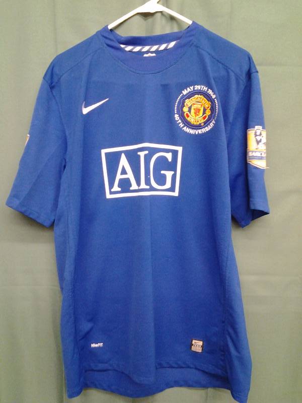 Nike MUFC 40th Anniversary Jersey #10 Rooney