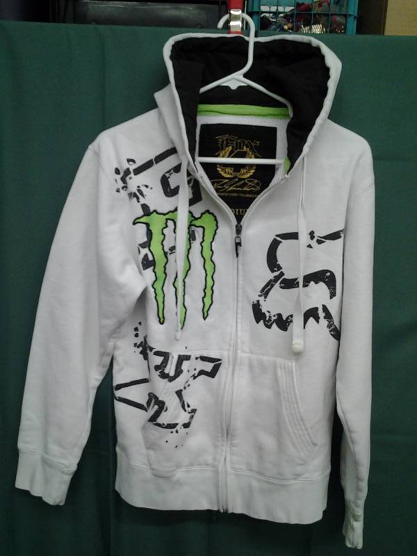 Mens Fox Racing Monster Hoodie Size M