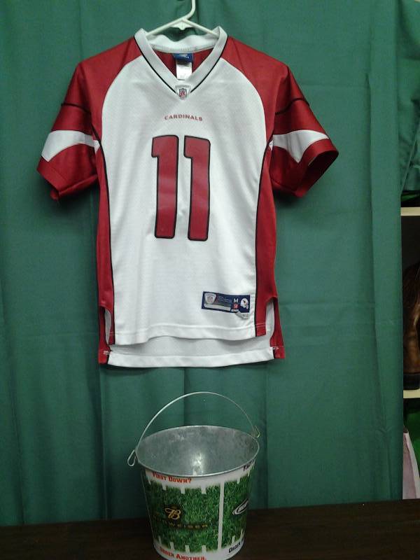 Budweiser Football Bucket, NFL Jersey #11 Fitzgerald