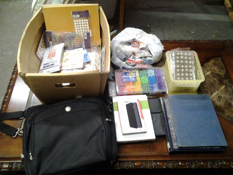 lot 70 image: Large Lot Of Crafts, Stickers, Misc