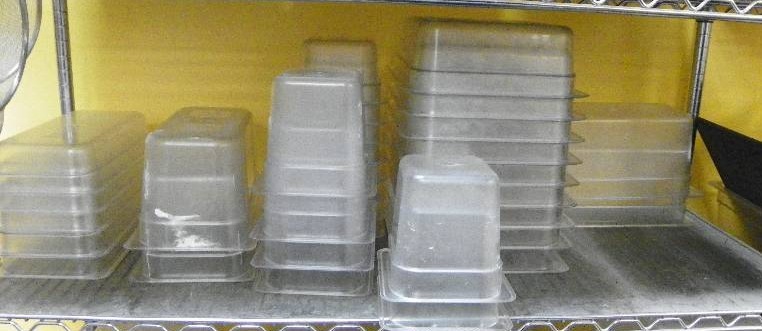 kitchen items, salad barcold bar inserts