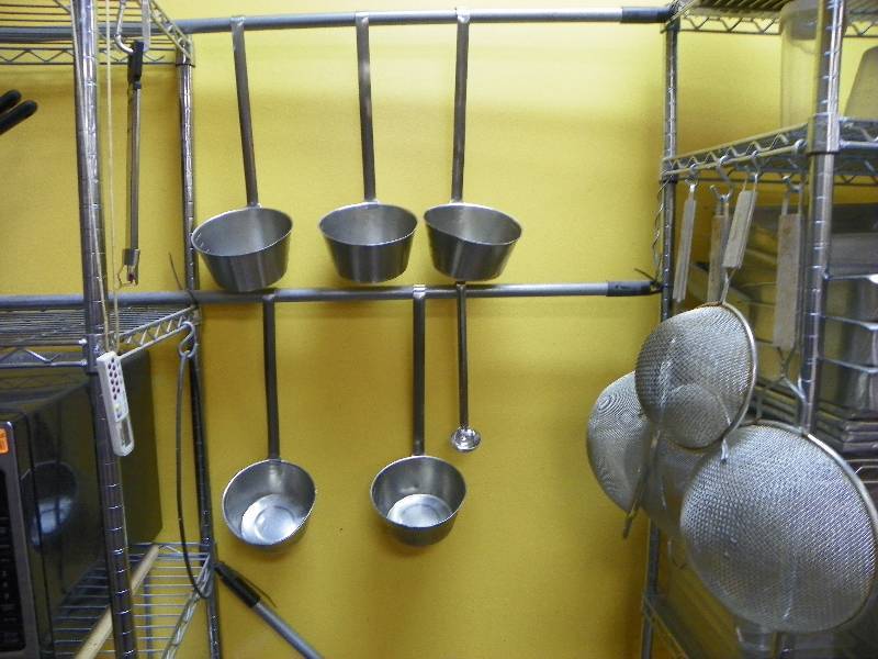 kitchen items, utensils, ladels