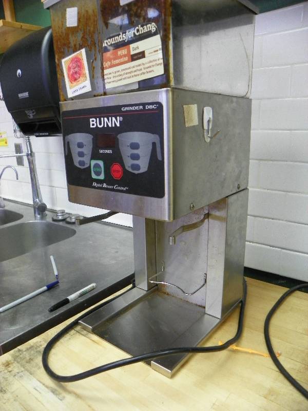 Bunn Coffee Bean Grinder, Digital Brewer Control