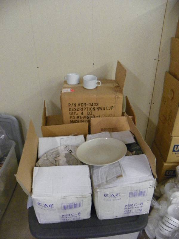 Plates and cups