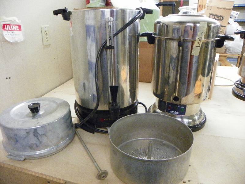 Coffee Percolator, leaks