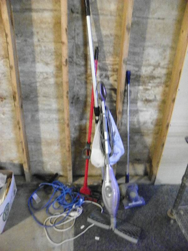 Mops and extension cord