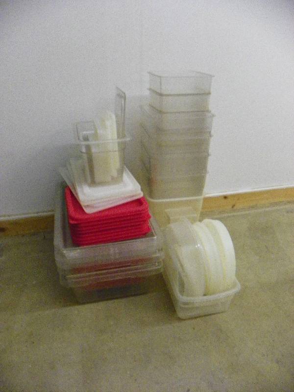 Storage Containers and lids
