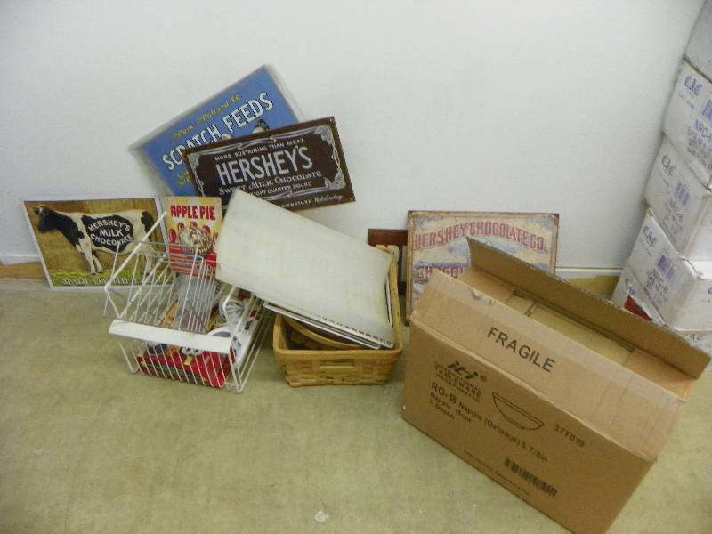 Bowls and signs