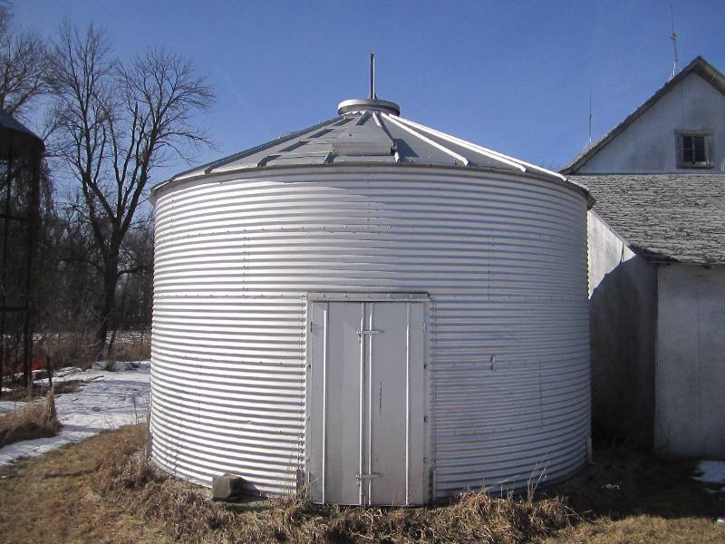 Gsi Completes Construction Of 156 Foot Diameter Grain Bin For Red Wing