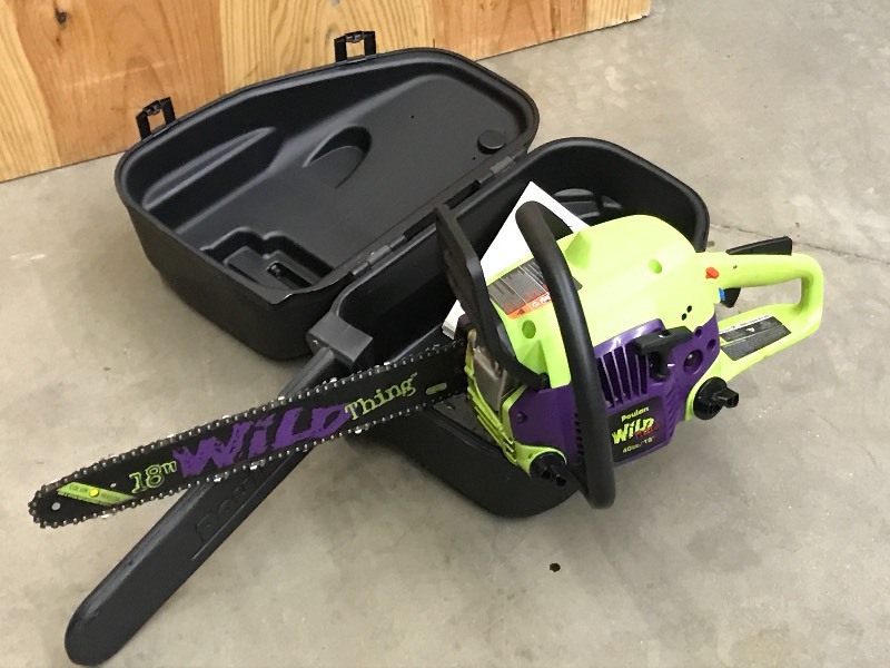 lot 6 image: Poulan Chainsaw With Case