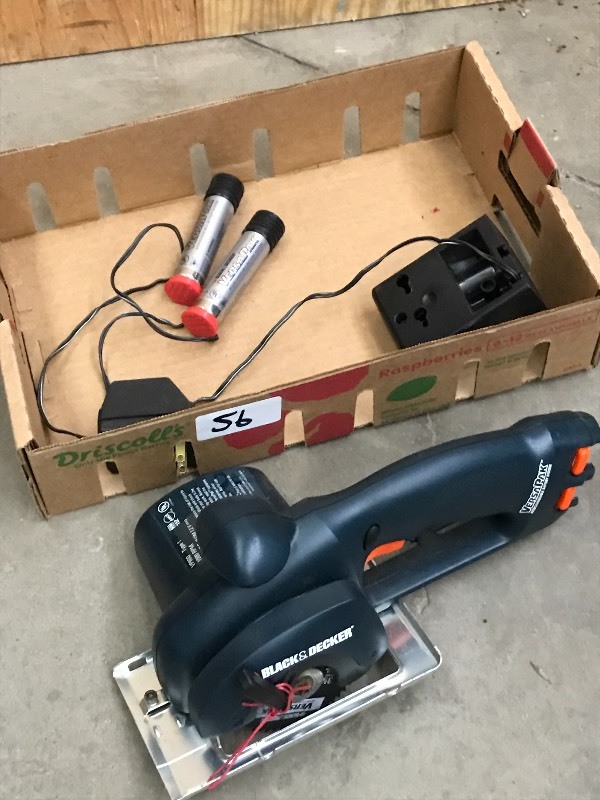 lot 56 image: Cordless Metal Saw Set
