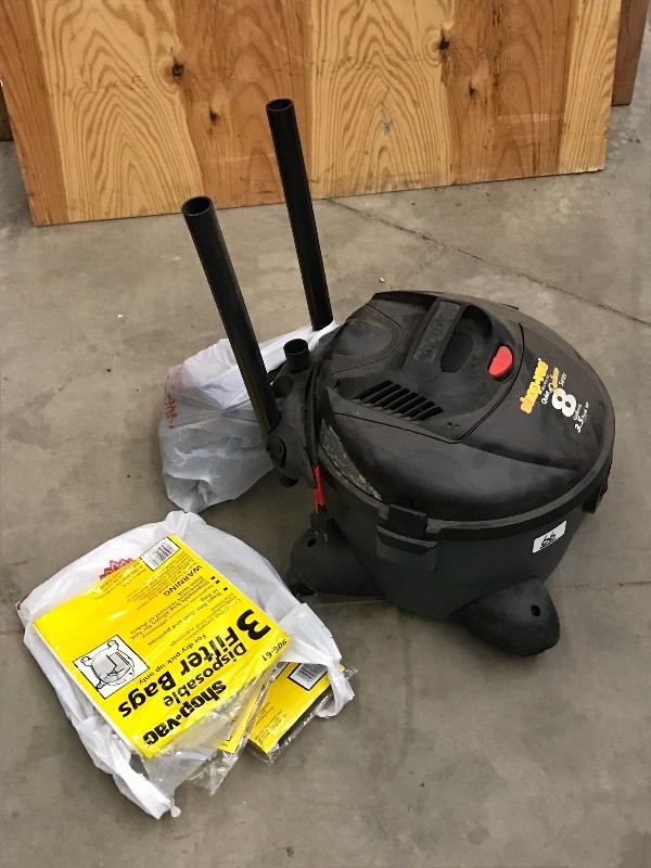 lot 66 image: Shop Vac Wet  Dry Vac Set