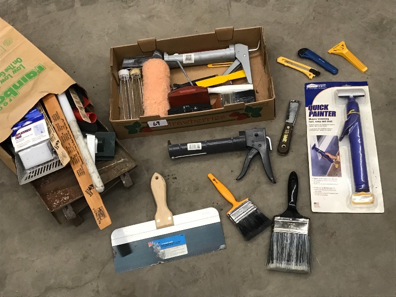 lot 69 image: Painting Supplies