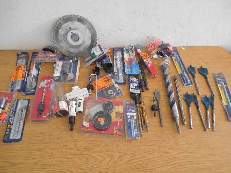 Massive Lot of Drill Bits and Accessorys