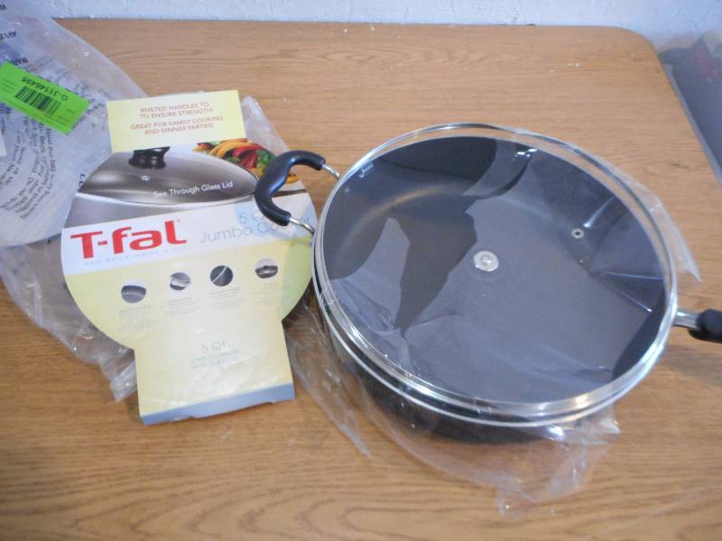 T-fal 5-Quart Jumbo Cooker with Glass Lid