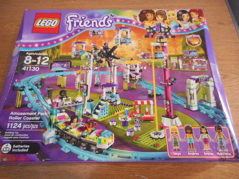 LEGO Friends Amusement Park Roller Coaster 1124-Pc. Building Set