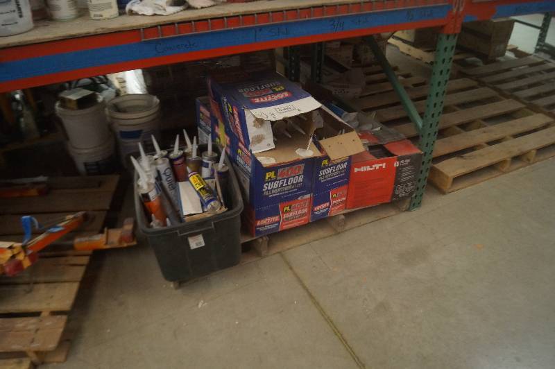 lot 6 image: Subfloor Adhesive  Firestop Sealant