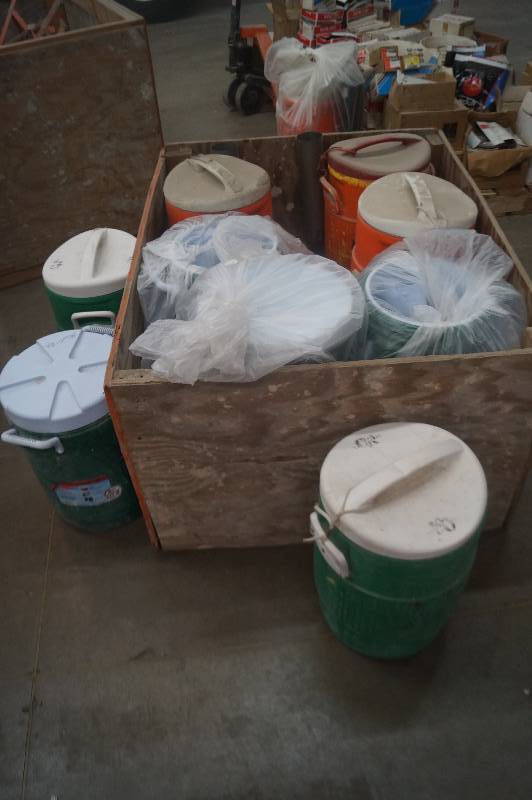 lot 10 image: Water Jugs & Coolers