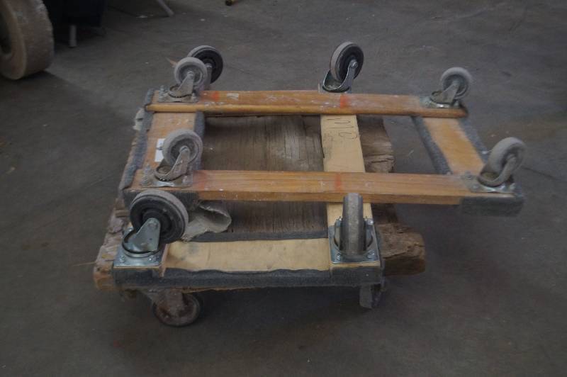 lot 53 image: Wheeled Moving Dollies