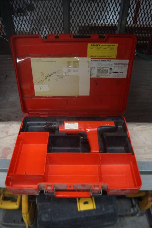 lot 66 image: Hilti Powder Actuated Power Tool