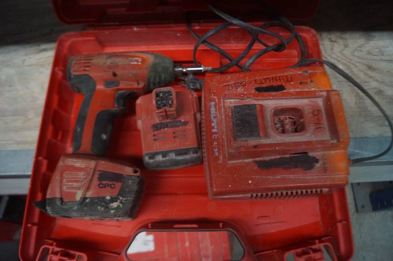 lot 110 image: Hilti Drill