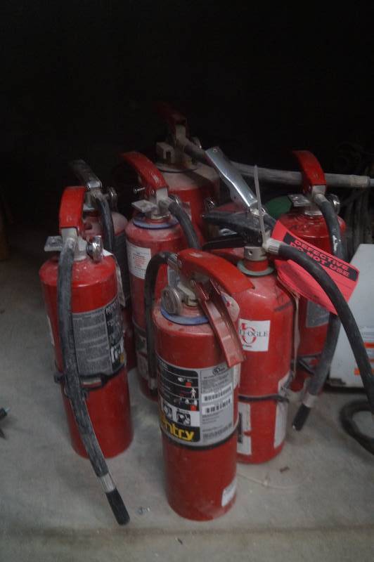 lot 130 image: Fire Extinguishers