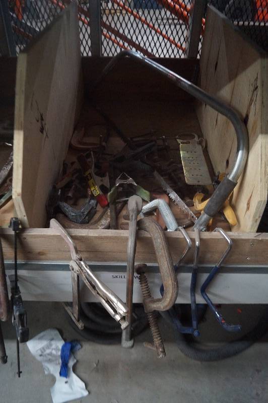 lot 134 image: Clamps & Saws