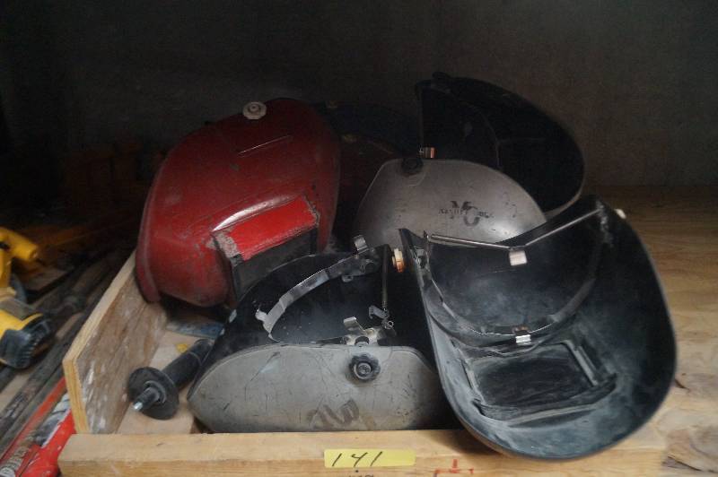 lot 141 image: Welding Helmets