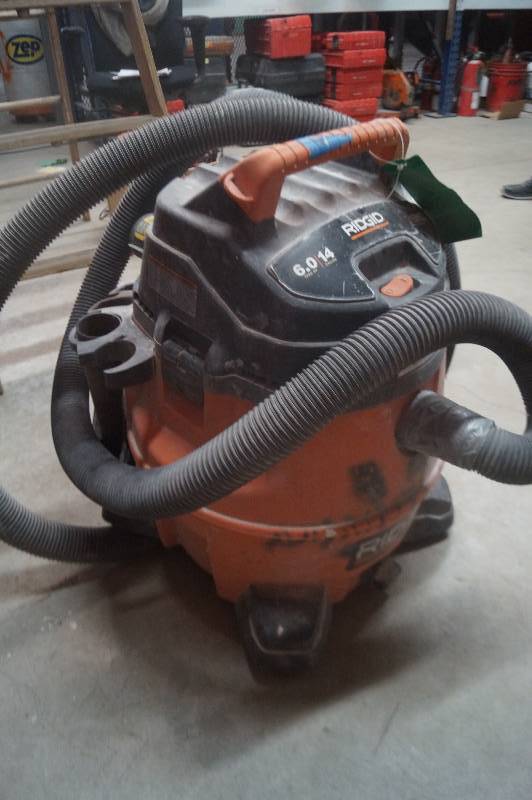 lot 177 image: Ridgid WetDry Vacuum