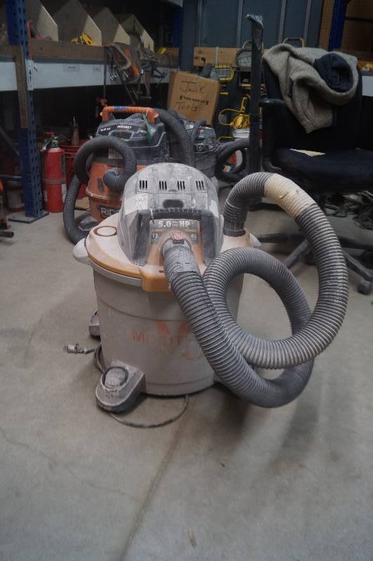 lot 189 image: Ridgid WetDry Vacuum