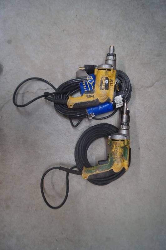 lot 220 image: DeWalt Drills