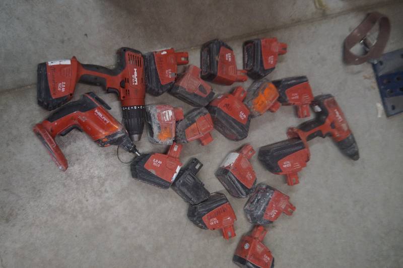 lot 238 image: Hilti Drills & Batteries