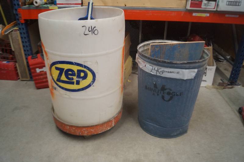 lot 246 image: Garbage Cans
