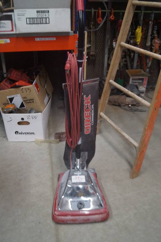 lot 247 image: Oreck Commercial Vacuum