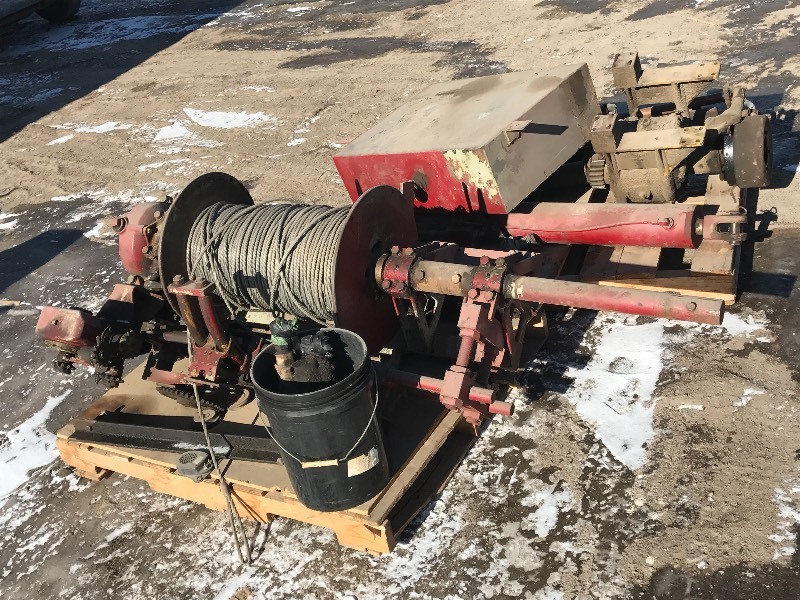 Industrial Hydraulic Winch  Hoist System