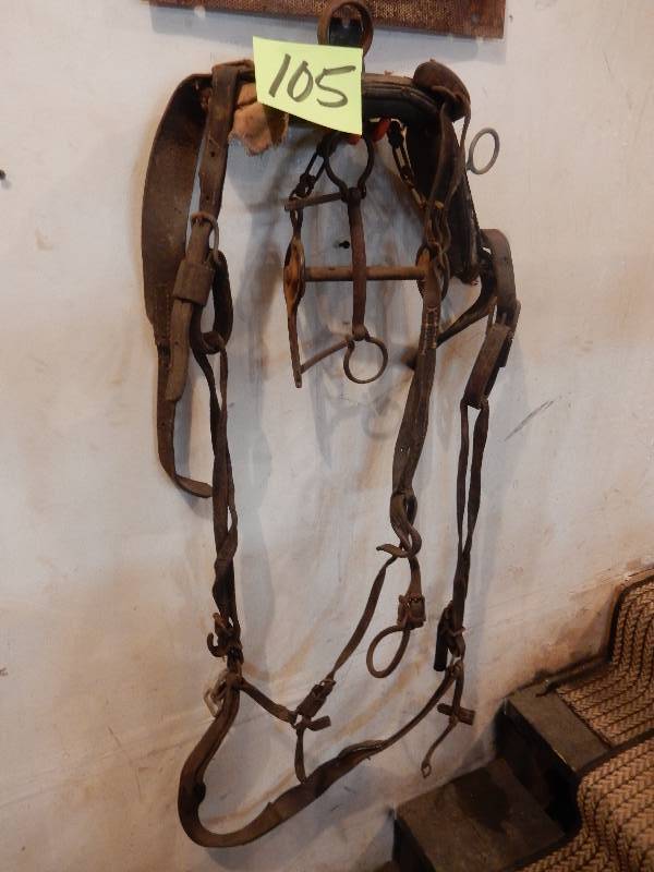 Antique Horse Harness. See closeups