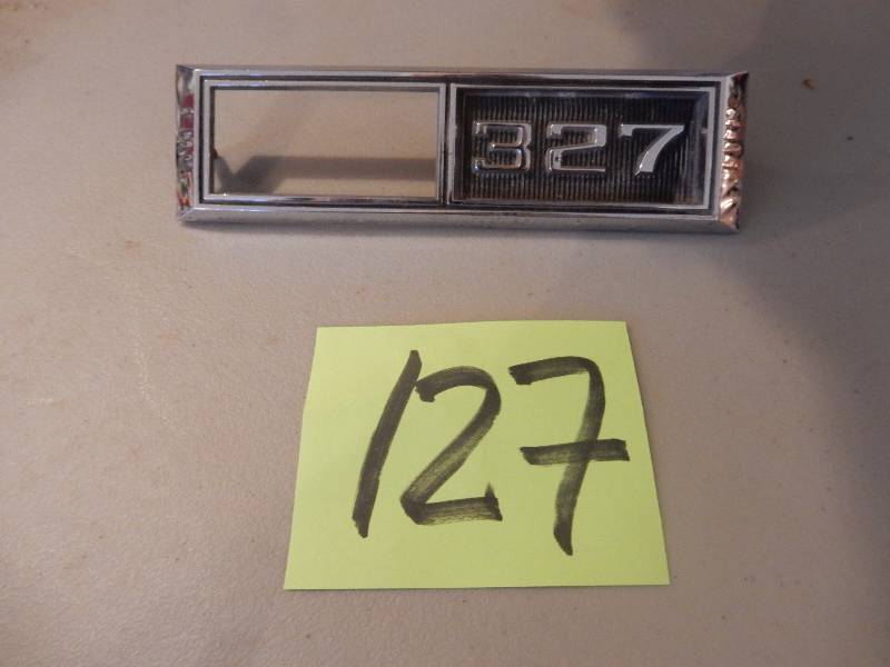 Chevelle 327 Chrome trim
