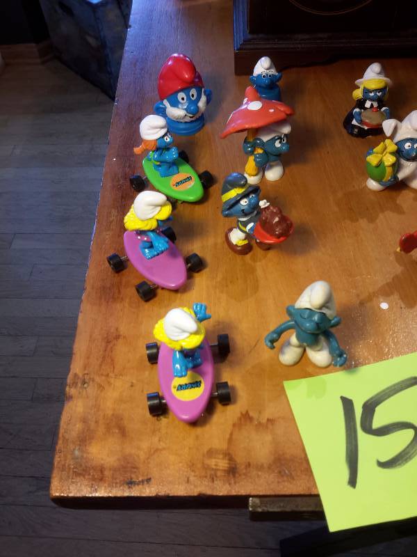 Misc. Smurfs as pictured
